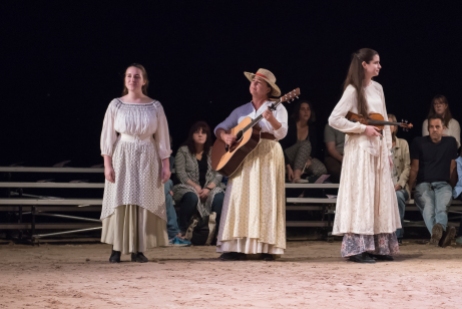 Anne (center) in 2016's OUR TOWN